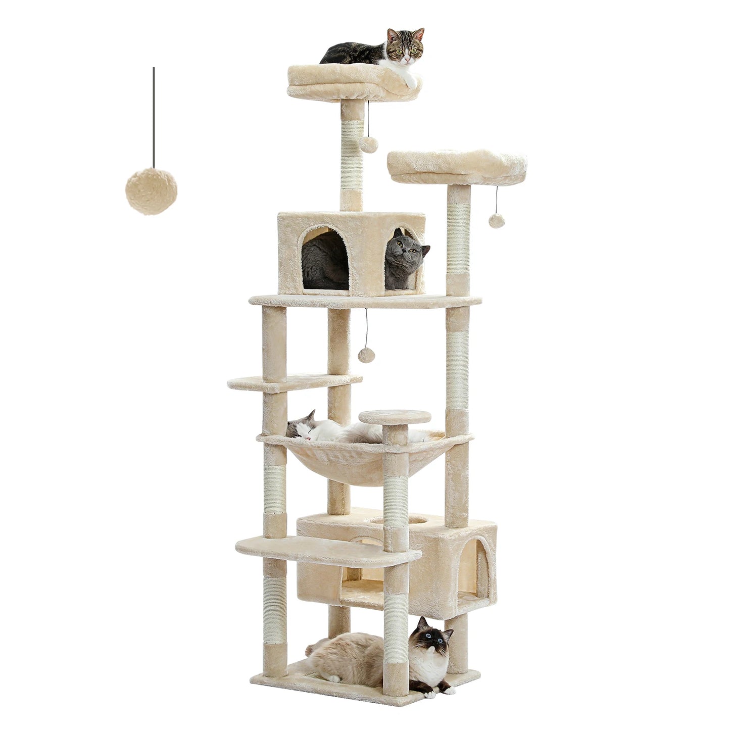 Furbn Loft Tower - The Modern High-Rise for Cats Who Rule the Room